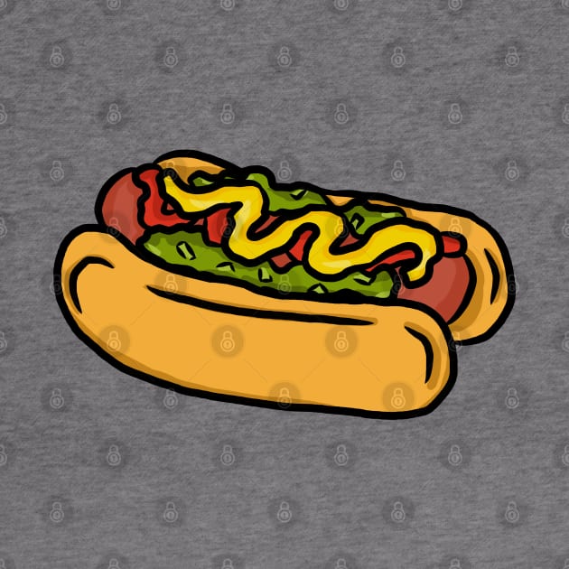 Hotdog Day by RoserinArt